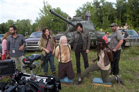 The Walking Dead's best behind-the-scenes photos