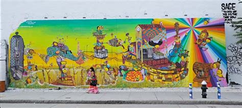 Os Gêmeos First Graffiti Mural in New York City | Senses Lost