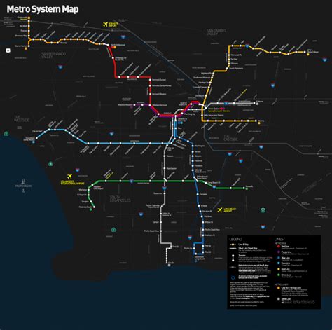 Los Angeles Metro Rail – Metro maps + Lines, Routes, Schedules