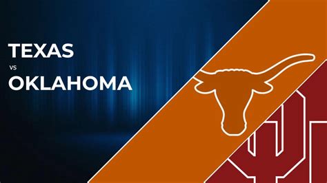 How to watch Texas Longhorns vs. Oklahoma Sooners: Live stream info, TV ...