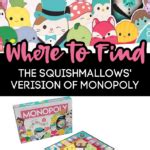 Squishmallows Monopoly Exists and There's Even a Squishmallow Pillow ...