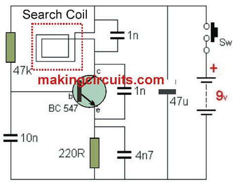 metal detector wiring diagram - Wiring Diagram