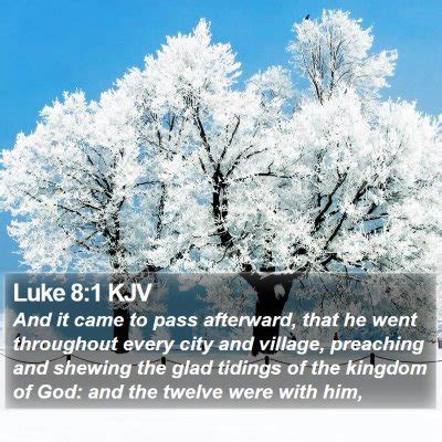 Luke 8 Scripture Images - Luke Chapter 8 KJV Bible Verse Pictures