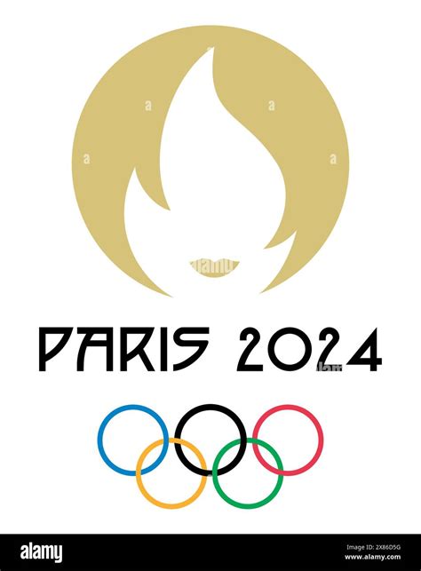 Golden paris 2024 logo hi-res stock photography and images - Alamy