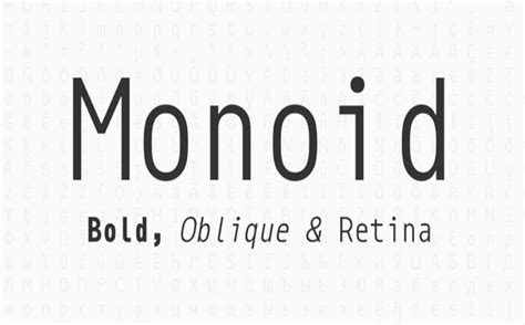 Monoid Font Free Download - Fonts Monster