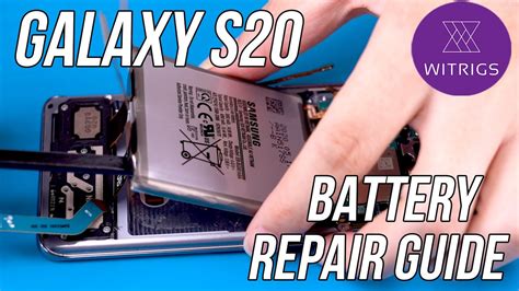 Galaxy S20 Battery Replacement - Tutorial - YouTube