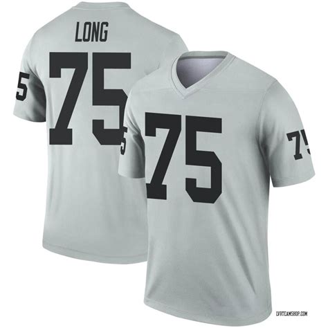 Men's Howie Long Las Vegas Raiders Inverted Silver Jersey - Legend