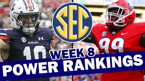 SEC Week 8 Power Rankings (2021 College Football Season) - Win Big Sports