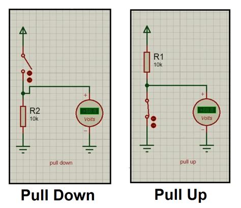 Pull Up Circuit Diagram