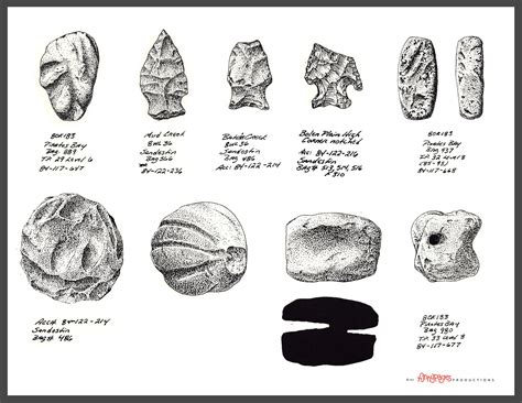 Artifact illustrations | Native american tools, Native american artifacts, Ancient artifacts ...