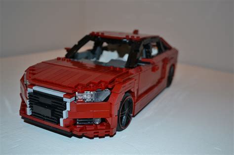 Wallpaper : white, dark, red, interior, LEGO, Audi, sports car, custom, Sedan, scale, A6, 2012 ...