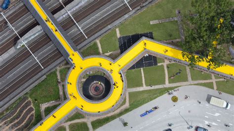 Luchtsingel Bridge Meets the Contributing Citizens of Rotterdam ...