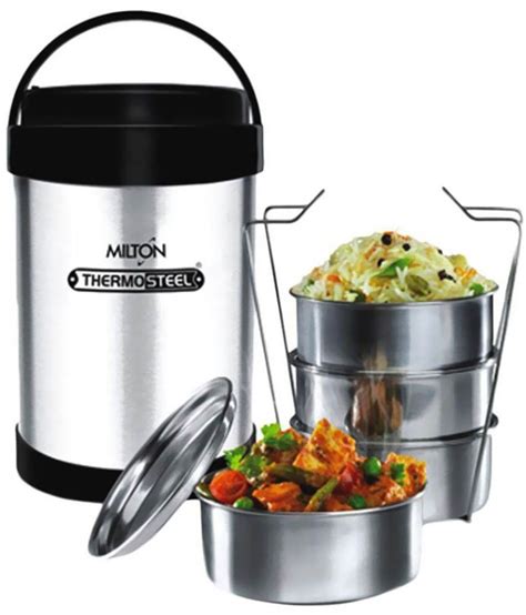 Milton Royal Tiffin Box - 4 Pieces: Buy Online at Best Price in India - Snapdeal