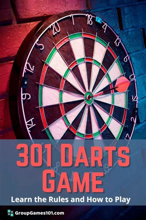 301 Darts: Rules, Scoring and Tips to Win - Group Games 101