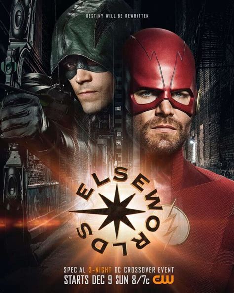 CW CROSSOVER: New Poster Reveals a Major Role Reversal for Arrowverse Heroes