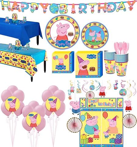 Peppa Pig Party Supplies - Peppa Pig Birthday | Party City