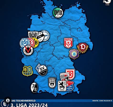 All 3.Liga teams in 23/24 : r/soccer