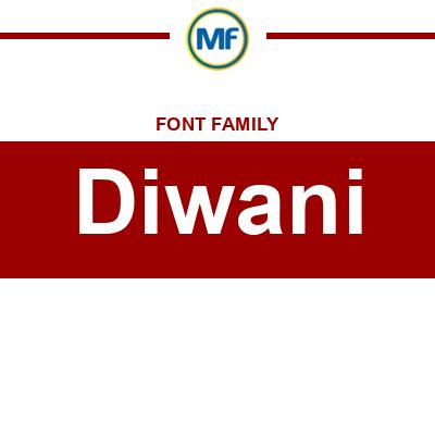 Diwani Font Family: Download Free | MaisFontes