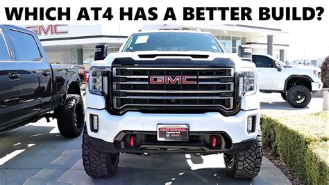 Custom Lifted GMC Sierra 3500 AT4: Which Of These AT4s Is The Better ...