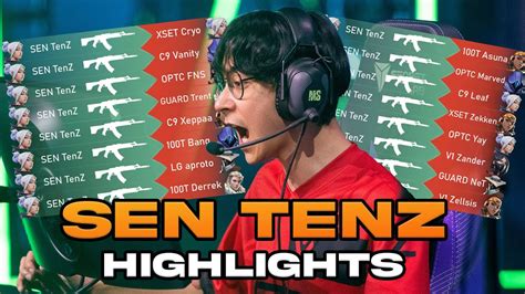 SEN TenZ 2022 Tournament HIGHLIGHTS - YouTube