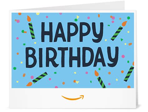 Amazon.com: Amazon Gift Card - Birthday Candles (Print at Home): Gift Cards