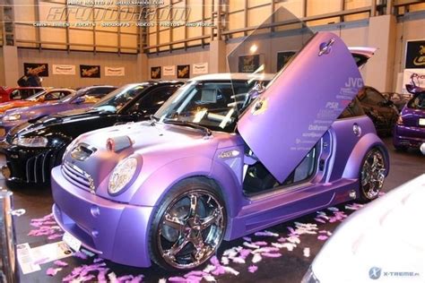 Purple Mini Cooper S