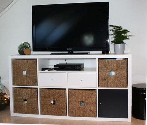 IKEA Kallax TV unit with drawers | Ikea kallax shelf, Kallax ikea, Ikea ...