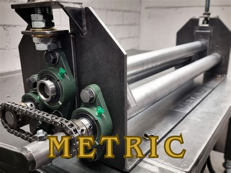 Plans for Sheet Metal Roller Bender Metric - Etsy