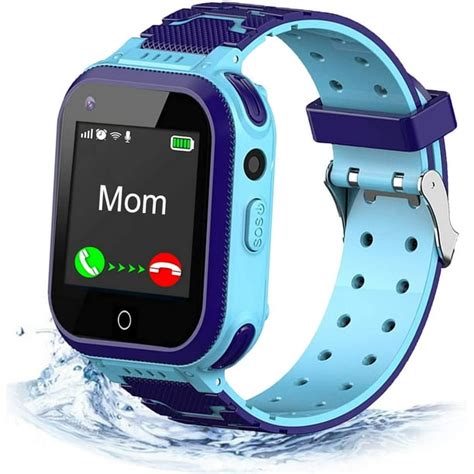 4G Kids Smart Watch,Kids Phone Smartwatch w GPS Tracker Waterproof ...