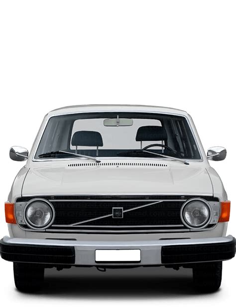 Volvo 145 1973-1974 Dimensions Vista frontal