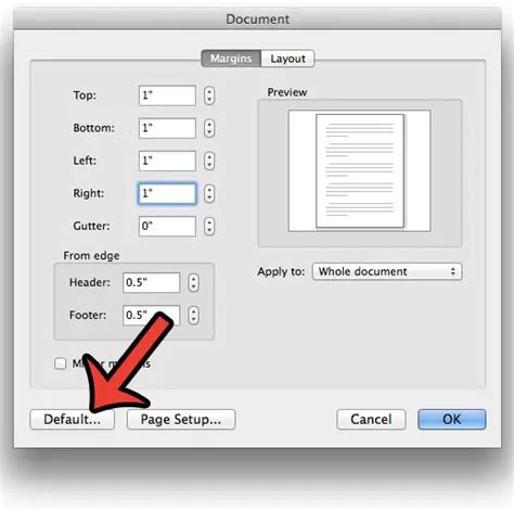 How To Set 1 Inch Margins In Word 2011 | solvetech