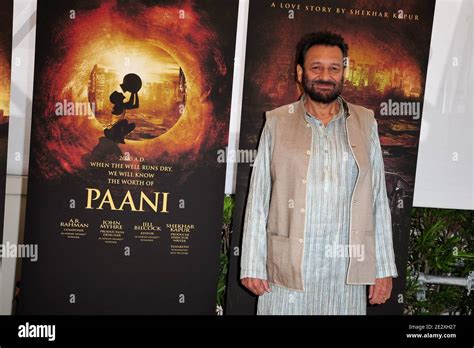 Shekhar Kapur attending 'Paani' Photocall held at the Carlton Hotel ...