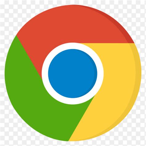 Google chrome logo in flat design Clipart PNG - Similar PNG