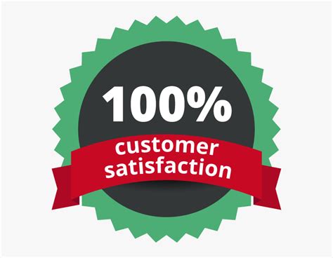 100% Customer Satisfaction - 100% Customer Satisfaction Logo Png, Transparent Png - kindpng