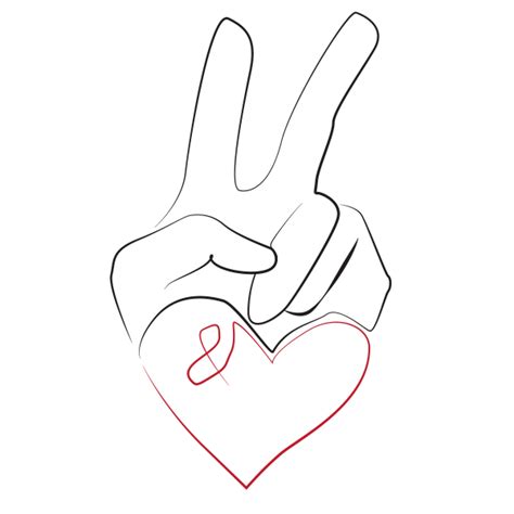 Peace & Love Logo Download png