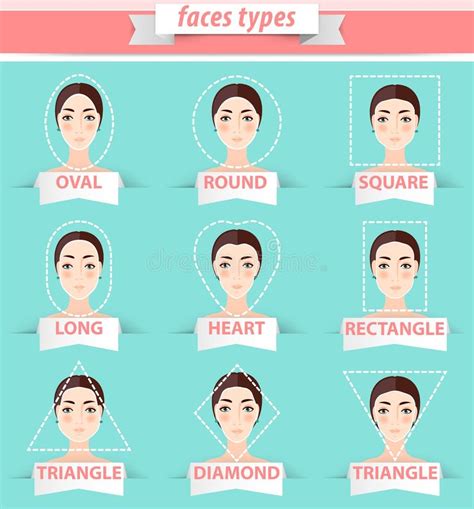 Female Face Chart Stock Vector Illustration Of Chart - vrogue.co