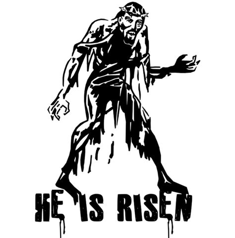 Zombie Jesus by The Arrogant Atheist - Fashionable atheism clothing and merchandise