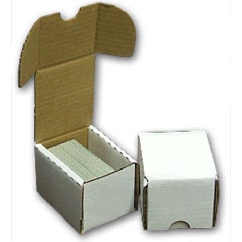 100Ct Cardboard Baseball Trading Card Storage Boxes Bundle / 50