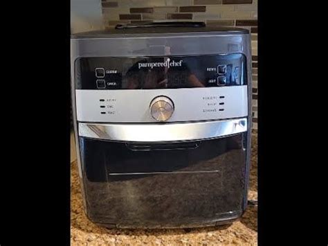 How to clean your Pampered Chef Air Fryer | Pampered chef, Air fryer, Chef