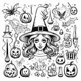 Coven Coloring Pages sketch template