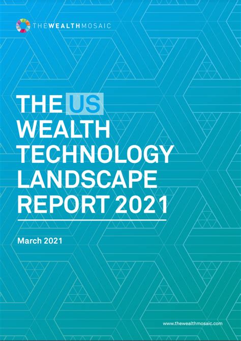 The Wealth Mosaic releases its first US Wealth Technology Landscape Report - The Wealth Mosaic