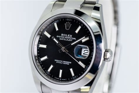 Rolex Datejust 41 Black Dial