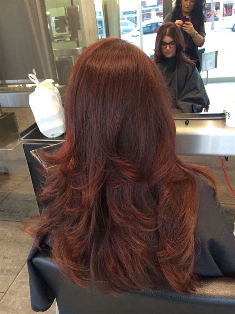 Best fall hair color. Raspberry truffle ! | Ginger hair color, Hair color auburn, Hair inspo color