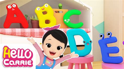 ABC with Carrie | Alphabet Song - YouTube