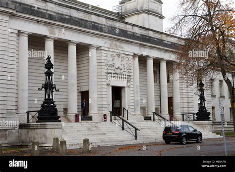 Cardiff crown court building Wales United Kingdom Stock Photo - Alamy