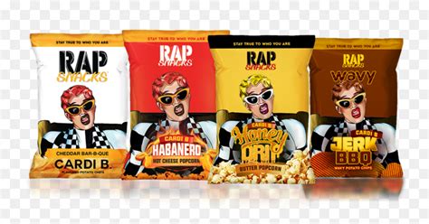 Cardi B Chips Rap Snacks, HD Png Download - vhv