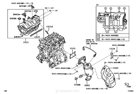 MANIFOLD / toyota | part list｜JP-CarParts.com