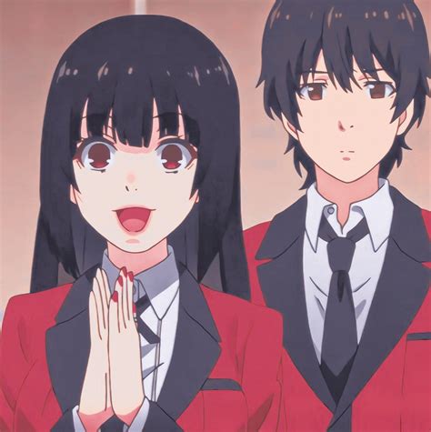 Yumeko and Ryota Icons | Evil anime, Kawaii anime, Anime