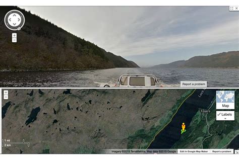 In search of Loch Ness monster, Google maps Scottish lake - CSMonitor.com