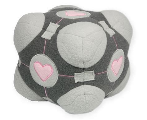 Weighted Companion Cube Plush | Expertly Chosen Gifts